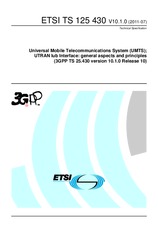 Standard ETSI TS 125430-V10.1.0 5.7.2011 preview