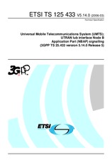Standard ETSI TS 125433-V5.14.0 31.3.2006 preview