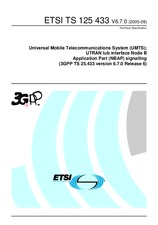 Standard ETSI TS 125433-V6.7.0 30.9.2005 preview