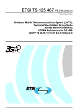 Standard ETSI TS 125467-V8.0.0 20.1.2009 preview