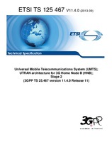 Standard ETSI TS 125467-V11.4.0 23.9.2013 preview
