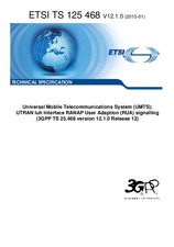 Standard ETSI TS 125468-V12.1.0 28.1.2015 preview