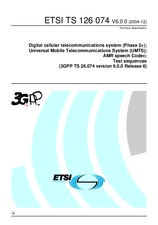 Standard ETSI TS 126074-V6.0.0 31.12.2004 preview