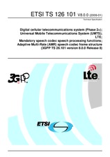 Standard ETSI TS 126101-V8.0.0 16.1.2009 preview