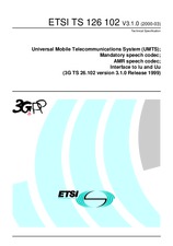 Standard ETSI TS 126102-V3.1.0 31.3.2000 preview