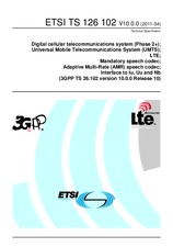 Standard ETSI TS 126102-V10.0.0 19.4.2011 preview