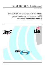 Standard ETSI TS 126115-V9.0.0 14.1.2010 preview