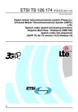 Standard ETSI TS 126174-V10.0.0 19.4.2011 preview