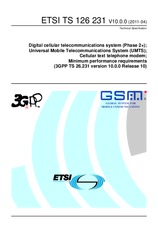 Standard ETSI TS 126231-V10.0.0 19.4.2011 preview