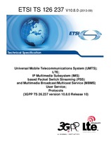 Standard ETSI TS 126237-V10.8.0 23.9.2013 preview