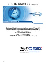 Standard ETSI TS 126268-V11.1.0 6.10.2014 preview
