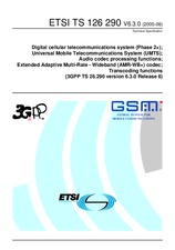 Standard ETSI TS 126290-V6.3.0 30.6.2005 preview