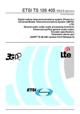 Standard ETSI TS 126405-V9.0.0 18.1.2010 preview