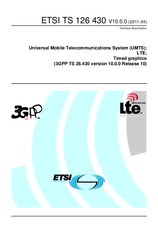 Standard ETSI TS 126430-V10.0.0 20.4.2011 preview
