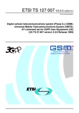 Standard ETSI TS 127007-V3.3.0 28.1.2000 preview