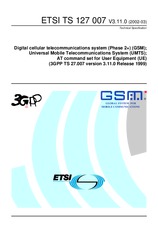 Standard ETSI TS 127007-V3.11.0 31.3.2002 preview