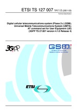Standard ETSI TS 127007-V4.1.0 18.7.2001 preview