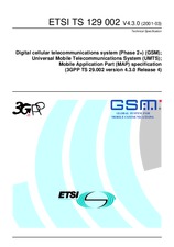 Standard ETSI TS 129002-V4.3.0 31.3.2001 preview
