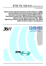 Standard ETSI TS 129010-V4.0.0 31.3.2001 preview