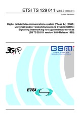 Standard ETSI TS 129011-V3.0.0 28.1.2000 preview
