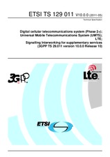 Standard ETSI TS 129011-V10.0.0 16.5.2011 preview