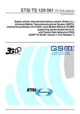 Standard ETSI TS 129061-V7.10.0 2.4.2009 preview