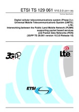 Standard ETSI TS 129061-V10.3.0 22.6.2011 preview