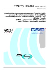 Standard ETSI TS 129078-V4.0.0 31.3.2001 preview