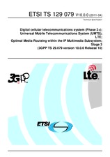 Standard ETSI TS 129079-V10.0.0 21.4.2011 preview