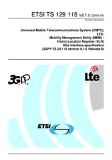 Standard ETSI TS 129118-V8.1.0 2.4.2009 preview