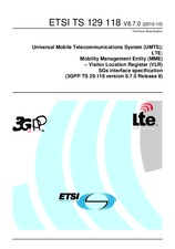 Standard ETSI TS 129118-V8.7.0 5.10.2010 preview