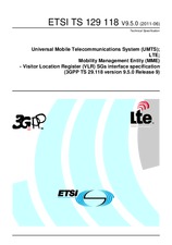 Standard ETSI TS 129118-V9.5.0 22.6.2011 preview