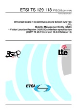 Standard ETSI TS 129118-V10.3.0 14.4.2011 preview
