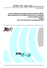 Standard ETSI TS 129120-V3.0.0 31.3.2000 preview