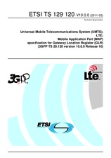 Standard ETSI TS 129120-V10.0.0 16.5.2011 preview
