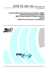 Standard ETSI TS 129140-V7.0.0 30.6.2007 preview
