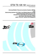 Standard ETSI TS 129161-V8.0.0 3.2.2009 preview