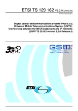 Standard ETSI TS 129162-V6.2.0 30.9.2005 preview