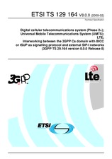 Standard ETSI TS 129164-V8.0.0 3.2.2009 preview