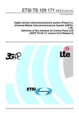 Standard ETSI TS 129171-V9.0.0 21.4.2010 preview