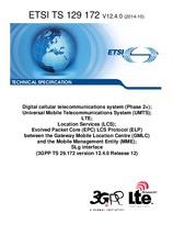 Standard ETSI TS 129172-V12.4.0 17.10.2014 preview