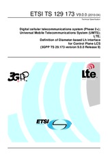Standard ETSI TS 129173-V9.0.0 21.4.2010 preview