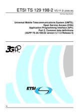 Standard ETSI TS 129198-2-V5.11.0 30.6.2006 preview