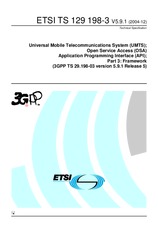 WITHDRAWN ETSI TS 129198-3-V5.9.0 31.12.2004 preview