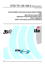 Standard ETSI TS 129198-3-V8.0.0 15.1.2009 preview