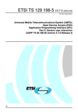 Standard ETSI TS 129198-5-V4.7.0 30.6.2003 preview