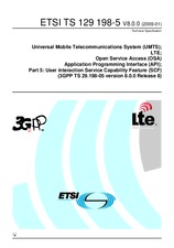Standard ETSI TS 129198-5-V8.0.0 15.1.2009 preview
