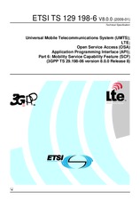 Standard ETSI TS 129198-6-V8.0.0 15.1.2009 preview