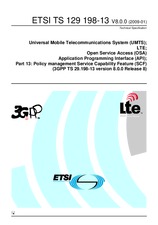 Standard ETSI TS 129198-13-V8.0.0 15.1.2009 preview
