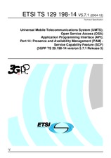 WITHDRAWN ETSI TS 129198-14-V5.7.0 30.9.2004 preview